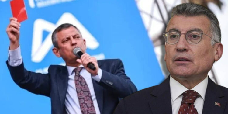 AKP Cephesinden Özel'e Bir 'Kırmızı Kart' Çıkışı Daha: 'Önce Kendi Belediyelerine Göstersin'