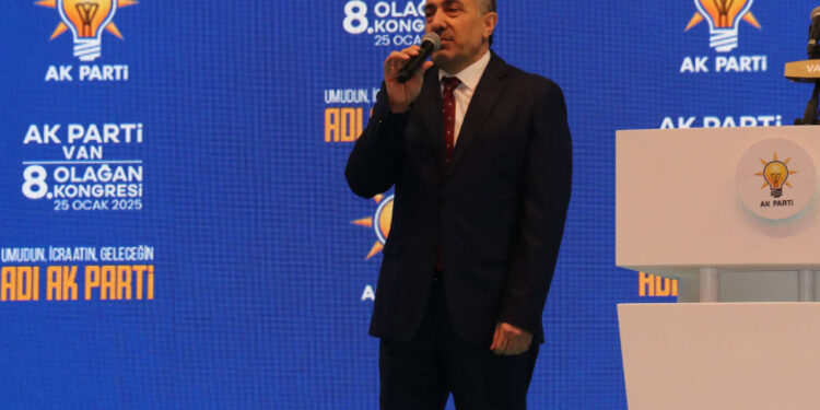 AKP Van İl Başkanı Abdulahat Arvas Oldu