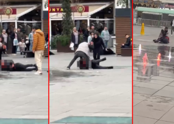 AVM'nin Önünde Amcasını Defalarca Bıçakladı! Saldırgan Linç Edilmeye Çalışıldı