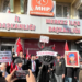 Afyonkarahisar’da şehit ailelerinden MHP’ye siyah çelenk!