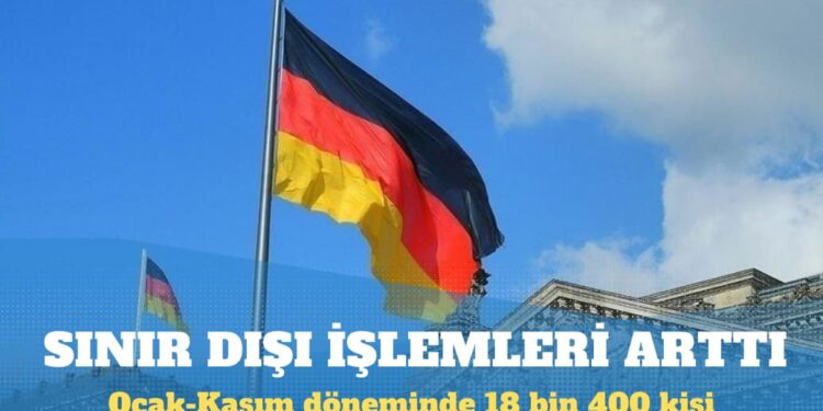Almanya’dan sınır dışı edilenlerin sayısı arttı