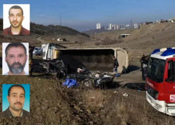 Ankara’da zift yüklü kamyon, kamyonete çarptı: 3 belediye personeli öldü
