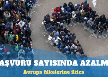 Avrupa ülkelerine iltica başvuru sayısında azalma