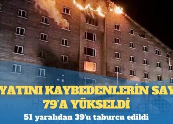 Bolu’daki yangın faciasında can kaybı 79’a yükseldi