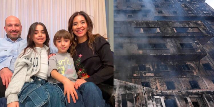 Bolu'daki yangında, diş hekimi çift 2 çocuğuyla hayatını kaybetti