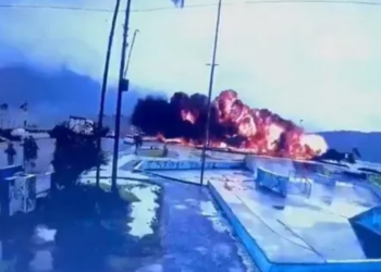 Brezilya'da Uçak Faciası, İnişe Geçmek Üzereyken Bir Anda Alev Aldı