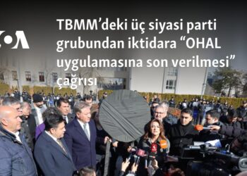 TBMM’deki üç siyasi parti grubundan iktidara “OHAL uygulamasına son verilmesi” çağrısı