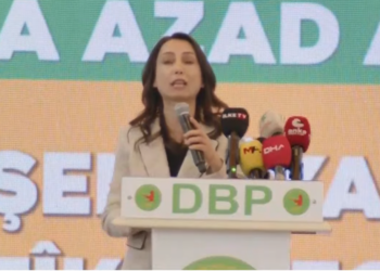 DEM Eş Başkanı Hatimoğulları: “Ya barışı inşa edeceğiz ya da her yer Gazze olacak”