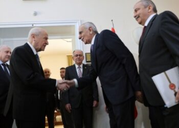 DEM Parti İmralı Heyeti ile Bahçeli görüşmesi başladı