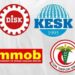 DİSK, KESK, TMMOB ve TTB’den ortak tepki!