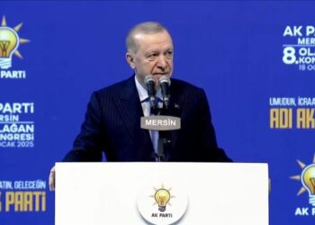 Erdoğan tehditlerini Mersin’de de sürdürdü