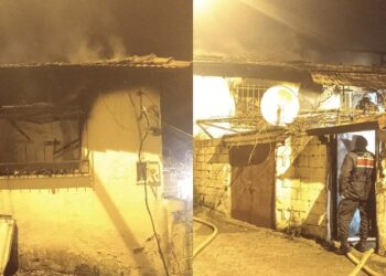 Ev yangınında 3 ve 1 yaşlarındaki kardeşler hayatını kaybetti