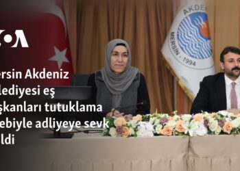 Mersin Akdeniz Belediyesi eş başkanları tutuklama talebiyle adliyeye sevk edildi