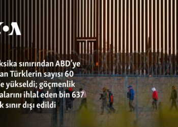 Meksika sınırından ABD’ye kaçan Türklerin sayısı 60 bin’e yükseldi; göçmenlik yasalarını ihlal eden bin 637 Türk sınır dışı edildi