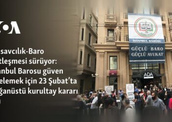 Başsavcılık-Baro restleşmesi sürüyor: İstanbul Barosu güven tazelemek için 23 Şubat’ta olağanüstü kurultay kararı aldı