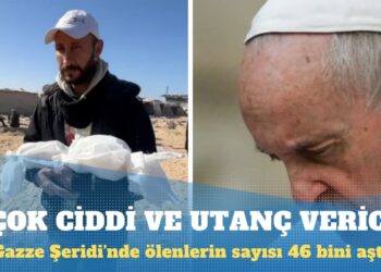 Gazze Şeridi’nde ölenlerin sayısı 46 bini aştı