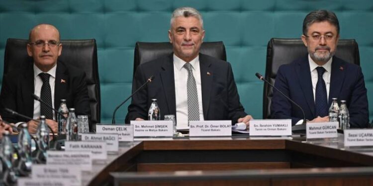 Gıda Komitesi Bakan Bolat bakanlığında toplandı