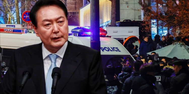 Güney Kore'de Tarihe Geçen Anlar: Eski Devlet Başkanı Yoon Teslim Oldu! 'Kan Dökülmesin Diye...'