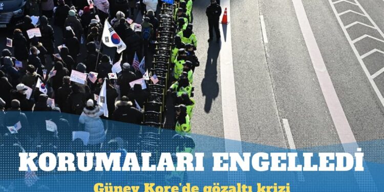 Güney Kore’de polis, Devlet Başkanı Yoon’u gözaltına alamadı