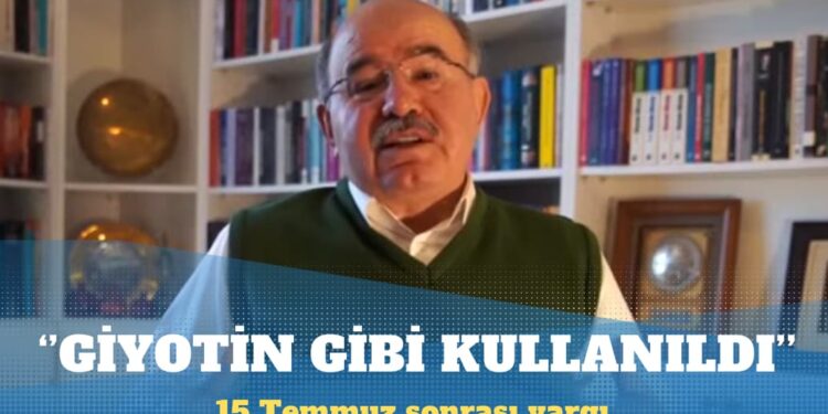 Hüseyin Çelik: 15 Temmuz sonrası yargı giyotin gibi kullanıldı