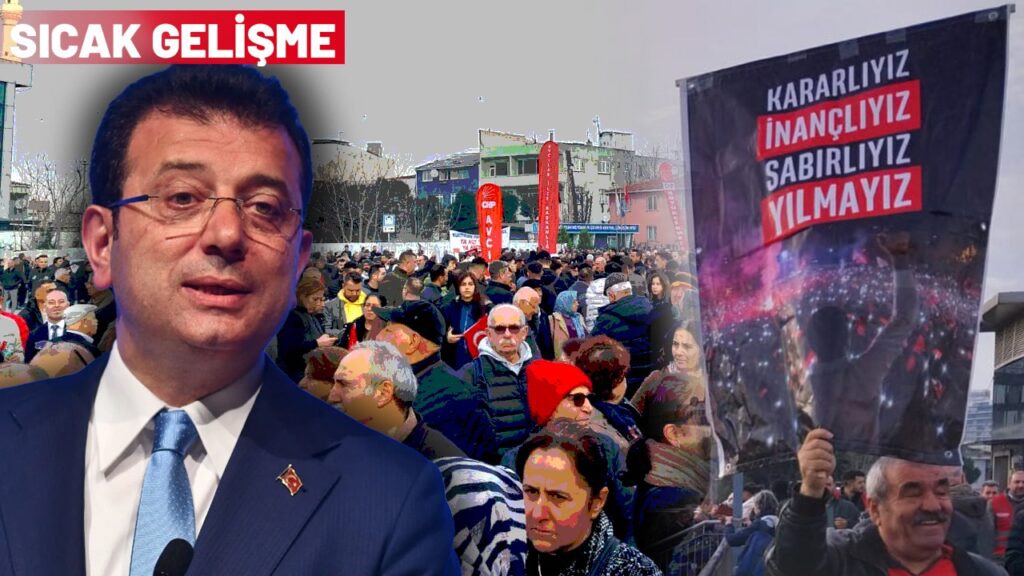 İBB Başkanı İmamoğlu İfade Verecek! Vatandaşlar Adliyede Toplanıyor