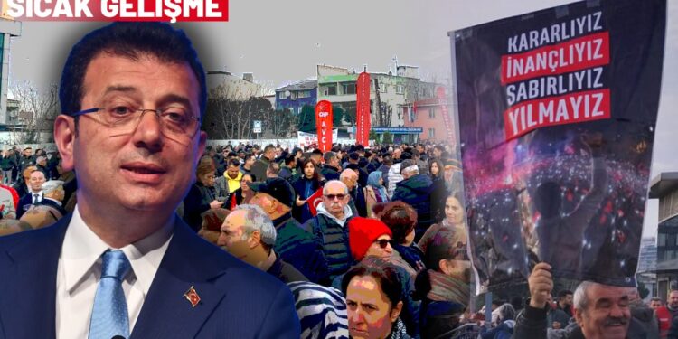 İBB Başkanı İmamoğlu İfade Verecek! Vatandaşlar Adliyede Toplanıyor