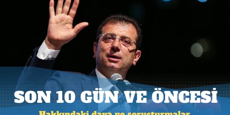 İmamoğlu hakkında ne kadar dava ve soruşturma var?