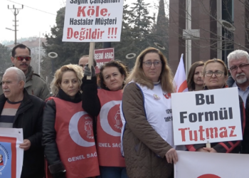 Sağlık emekçileri yurt genelinde bakanlığa tepki gösterdi: İş bırakma eylemlerimizin etkisini görünmez kılmaya çalışıyor