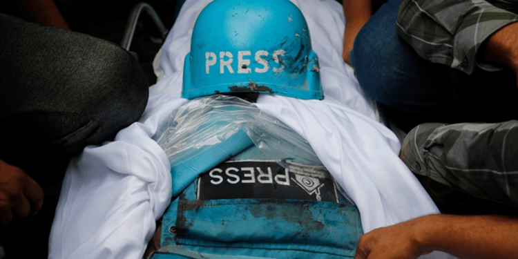 İsrail'in Katlettiği Gazeteci Sayısı 204'e Yükseldi