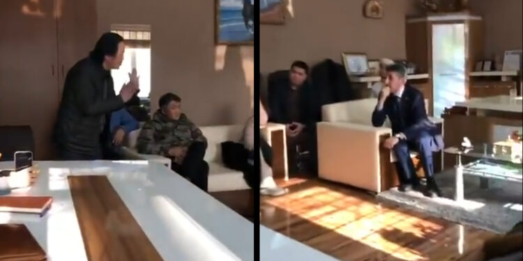 Kırgız veliden Maarif Vakfı yetkilisine: “Sizi istemiyoruz, anlıyor musunuz?”