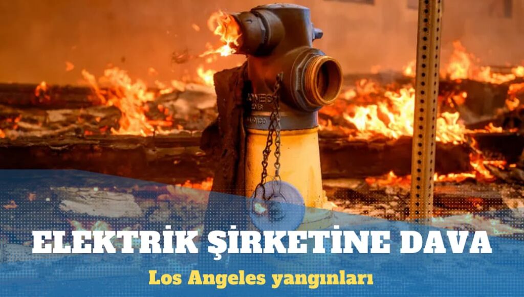 Los Angeles yangınlarına neden olduğu iddia edilen elektrik şirketine dava