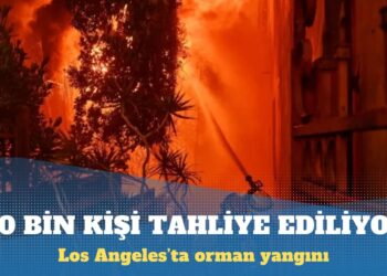 Los Angeles’ta orman yangını: 30 bin kişi tahliye ediliyor