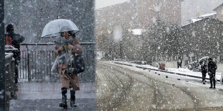 Marmara'da 'Kar' Alarmı! İstanbul'a da Uyarı Geldi, Çok Kuvvetli Vuracak