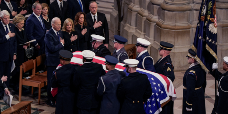 Nobel ödüllü Carter’ın cenazesi, ‘Başkanlar Kulübünü’ bir araya getirdi