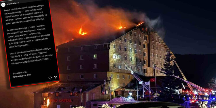 Onlarca Kişiye Mezar Oldu! Facianın Yaşandığı Otelden Saatler Sonra Açıklama