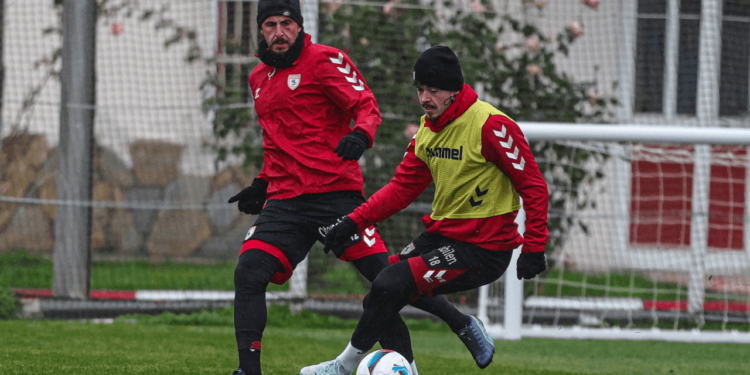 Samsunspor Beşiktaş'a Hazırlanıyor