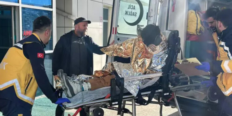 Sivas’ta kayak merkezinde patlama: 1’i ağır, 4 yaralı