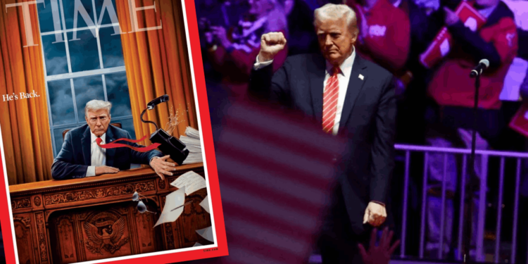 TIME'dan Olay Yaratan Trump Kapağı