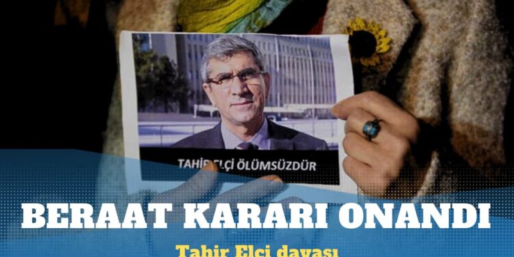Tahir Elçi davası: 3 sanık polis için verilen beraat kararı onandı