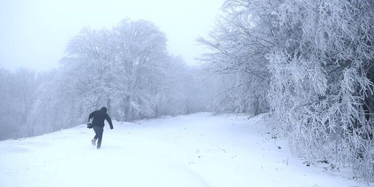 Trakya'da kar yağışı