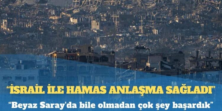 Trump: İsrail ile Hamas anlaşma sağladı