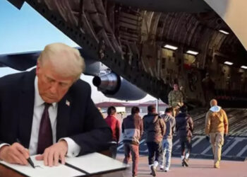 Trump’tan ABD’ye kaçak giren ‘suçlu göçmenlerin’ Guantanamo’da tutulması talimatı