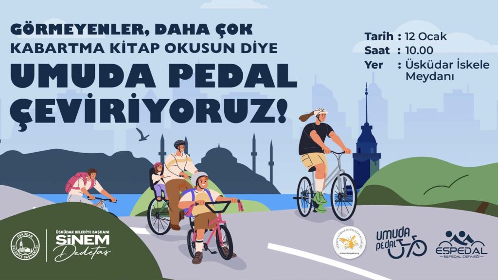 Üsküdar’da "Umuda Pedal" etkinliği düzenlenecek