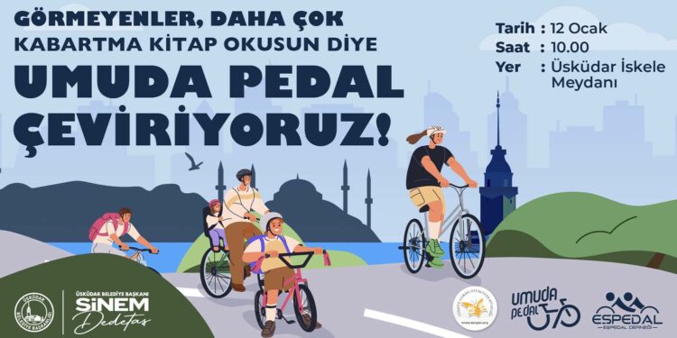Üsküdar’da "Umuda Pedal" etkinliği düzenlenecek