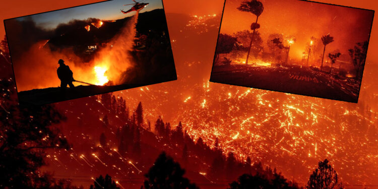 Yangın Daha da Büyüdü, California Küle Döndü! Bilanço Ağırlaşıyor