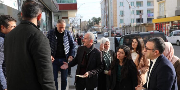 Amed’de ‘özgürlük mitingi’ için sahaya inildi