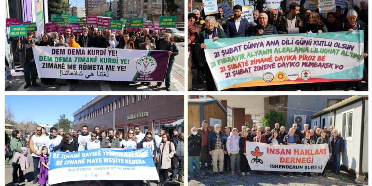 21 Şubat etkinlikleri: Anadilde eğitim ve yasal güvence talepleri
