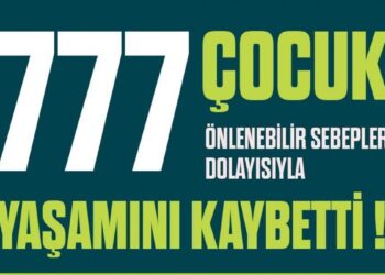 FİSA: 2024 Yılında 777 çocuk önlenebilir sebeplerden yaşamını yitirdi