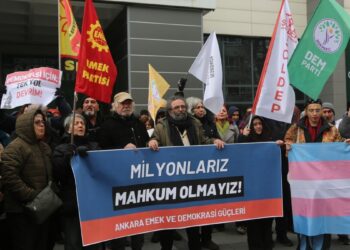 Ankara’da gözaltı ve tutuklamalar protesto edildi