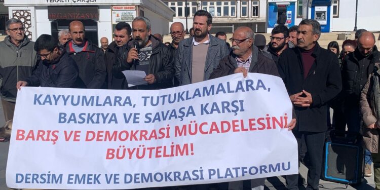 İktidarın saldırı politikaları Dêrsim’de kınandı